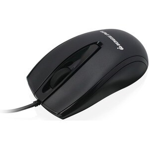 IOGEAR 3-Button Optical USB Wired Mouse - Optical - Cable - USB 2.0 - 1000 dpi - Scroll Wheel - 3 Button(s)