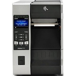 Zebra ZT610 Desktop Direct Thermal/Thermal Transfer Printer - Monochrome - Label Print - Ethernet - USB - Serial - Bluetoo