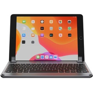 Brydge BRY80022 Keyboard/Cover Case for 25.9 cm (10.2") Apple iPad (7th Generation), iPad (8th Generation) Tablet - Space 
