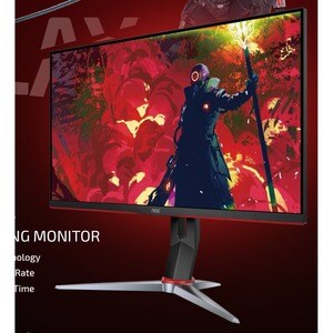 AOC 24G2 60.5 cm (23.8") Full HD LED Gaming LCD Monitor - 16:9 - Black Red - 609.60 mm Class - In-plane Switching (IPS) Te