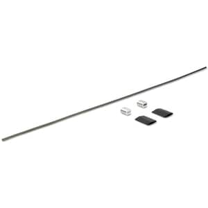StarTech.com Cable Tether - Black - 20 Pack - TAA Compliant - Steel, Polyvinyl Chloride (PVC)