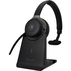 V7 Wired Cradle for Wireless Headset - Charging Capability - USB Type C - Black