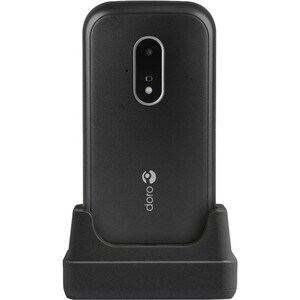 Doro 7030 Feature Phone - QVGA 320 x 240 - 4G - Black - Flip - SIM-free - Rear Camera: 3 Megapixel - 1350 mAh Battery