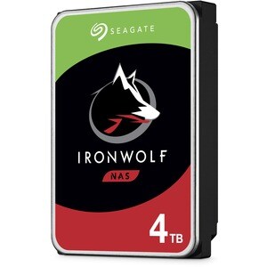 Seagate IronWolf ST4000VN008 4 TB Hard Drive - 3.5" Internal - SATA (SATA/600) - Conventional Magnetic Recording (CMR) Met