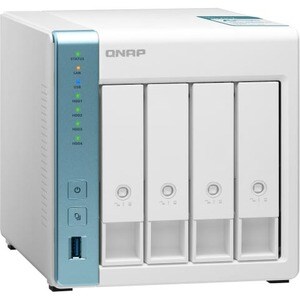 QNAP TS-431K 4 x Total Bays SAN/NAS Storage System - 512 MB Flash Memory Capacity - Annapurna Labs Alpine AL-214 Quad-core