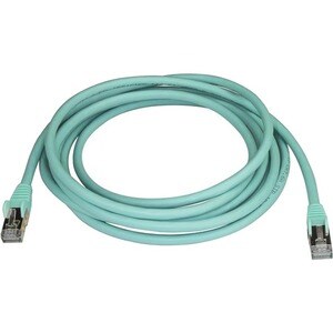 StarTech.com 7 m Category 6a Network Cable for PoE-enabled Device, Computer, Hub, Router, Patch Panel - 1 - First End: 1 x