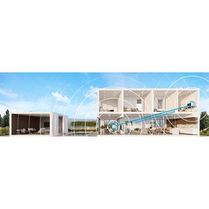 Netgear Orbi RBK852 IEEE 802.11ac Ethernet Wireless Router - 2.40 GHz ISM Band - 5 GHz UNII Band - 8 x Antenna(8 x Interna