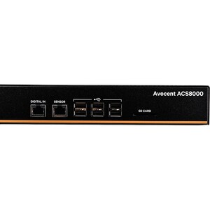 AVOCENT ACS ACS8048SAC-404 Device Server - 1 GB - DDR3 SDRAM - Twisted Pair, Optical Fiber - 2 x Network (RJ-45) - 8 x USB