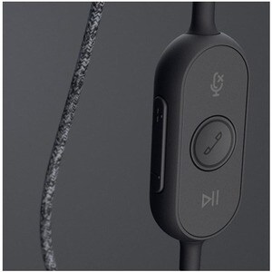 Logitech Zone Wired Over-the-head Stereo Headset - Binaural - Circumaural - 32 Ohm - 20 Hz to 16 kHz - 190 cm Cable - Uni-