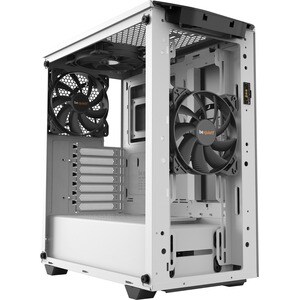 be quiet! Pure Base 500 BGW38 Computer Case - ATX, Micro ATX, Mini ITX Motherboard Supported - Tempered Glass, Acrylonitri