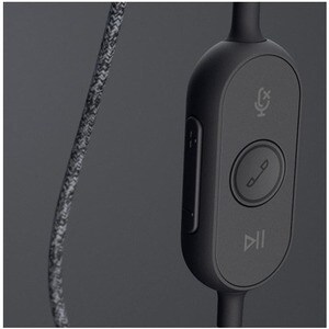 Logitech Zone Wired Over-the-head Stereo Headset - Binaural - Circumaural - 32 Ohm - 20 Hz to 16 kHz - 190 cm Cable - Uni-