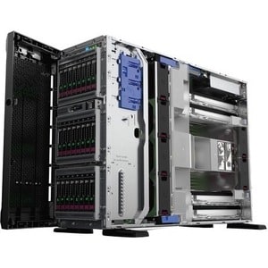 HPE ProLiant ML350 G10 4U Tower Server - 1 x Intel Xeon Bronze 3206R 1.90 GHz - 16 GB RAM - Serial ATA/600 Controller - 2 