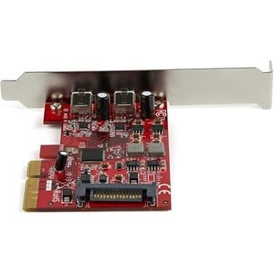 StarTech.com USB Adapter - PCI Express 3.0 x4 - Plug-in Card - UASP Support - 2 Total USB Port(s) - 2 USB 3.1 Port(s) - Li