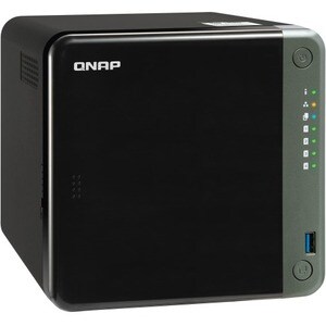 Sistema de almacenamiento SAN/NAS QNAP TS-453D-8G - 4 x Total de compartimientos - 4 GB Flash Memory Capacity - Intel Cele
