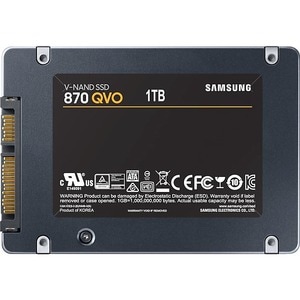 Samsung 870 QVO MZ-77Q1T0BW 1 TB Solid State Drive - 2.5" Internal - SATA (SATA/600)