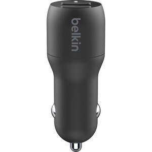 Belkin BOOST?CHARGE Auto Adapter - 12 V DC Input - 5 V DC/4.80 A Output