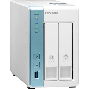 QNAP TS-231P3-2G 2 x Total Bays SAN/NAS Storage System - 512 MB Flash Memory Capacity - Annapurna Labs Alpine AL-314 Quad-