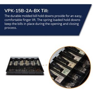 APG Cash Drawer VPK-15B-2A-BXCash Tray