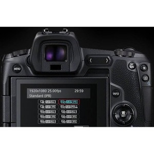 Canon EOS R5 45 Megapixel Mirrorless Camera with Lens - 0.94" - 4.13" - Autofocus - 3" Touchscreen LCD - 4.3x Optical Zoom