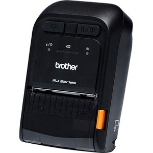 Brother RJ-2055WB Mobile Direct Thermal Printer - Handheld - Receipt Print - USB - 2794 mm Print Length - 48 mm (1.89") Pr