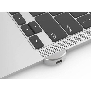 Compulocks Ledge. Cor do produto: Prateado, Condições ideais de utilização: Computador portátil. Peso: 226,8 g