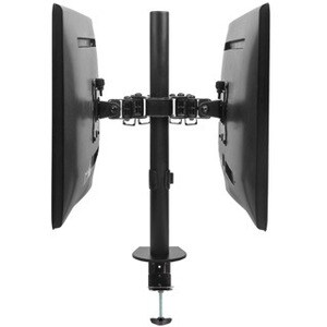 Ergotech Desk Mount for Monitor - Black - Yes - 2 Display(s) Supported - 32" Screen Support - 35.20 lb Load Capacity - 75 