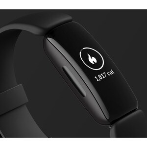 Fitbit Inspire 2 Smart Band - Black - Plastic Body - Silicone Band - Optical Heart Rate Sensor, Accelerometer - Heart Rate