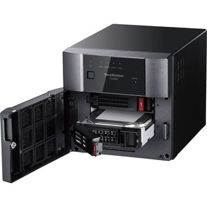 BUFFALO TeraStation 3220DN 2-Bay Desktop NAS 8TB (2x4TB) with HDD NAS Hard Drives Included 2.5GBE / Computer Network Attac