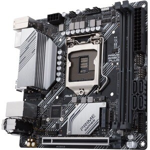 Asus Prime B460I-PLUS Desktop Motherboard - Intel Chipset - Socket LGA-1200 - Intel Optane Memory Ready - Mini ITX - 64 GB