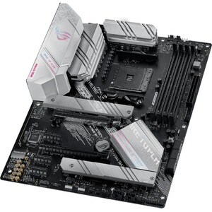 Asus ROG Strix B550-A GAMING Desktop Motherboard - AMD Chipset - Socket AM4 - ATX - 128 GB DDR4 SDRAM Maximum RAM - DIMM, 
