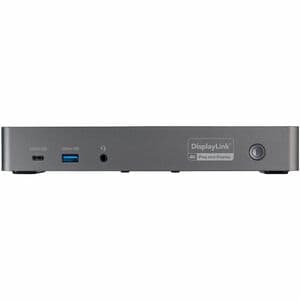 StarTech.com USB-C e USB-A Dock - Docking station triplo monitor DisplayPort e HDMI 4K 60Hz - 85W Power Delivery, Hub 6x U