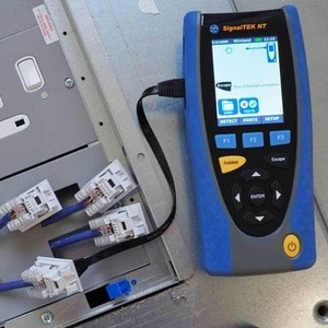 TREND Networks Copper and Fiber Network Transmission Tester - Cable Testing, Twisted Pair Cable Testing, Cable Tracing, Ne