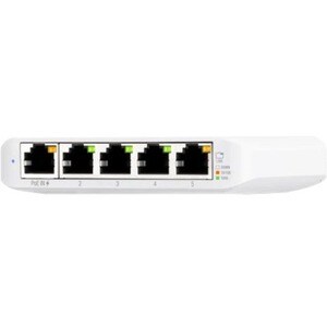 Ubiquiti Compact 5-Port Gigabit Switch - 5 Ports - Manageable - 2 Layer Supported - 2.50 W Power Consumption - Twisted Pai