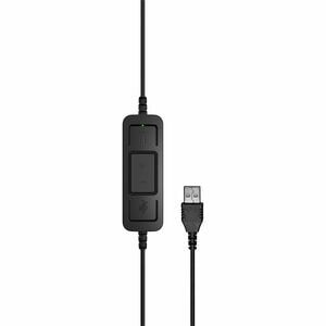 EPOS | SENNHEISER IMPACT SC 30 USB ML - Mono - USB - Wired - 60 Hz - 16 kHz - On-ear - Monaural - 6.9 ft Cable - Noise Can