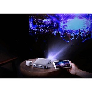 Canon MP250 DLP Projector - 16:9 - 854 x 480 - Front - 20000 Hour Normal ModeWVGA - 400:1 - 250 lm - HDMI - USB - Wireless
