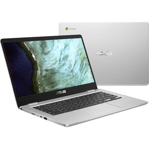 Asus Chromebook C423 C423NA-BV0129 35.6 cm (14") Chromebook - HD - 1366 x 768 - Intel Celeron N3350 Dual-core (2 Core) 1.1