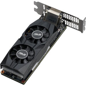 Asus NVIDIA GeForce GTX 1650 Graphic Card - 4 GB GDDR5 - Low-profile - 1.52 GHz Core - 1.74 GHz Boost Clock - 128 bit Bus 