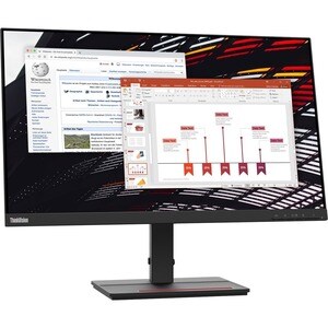 THINKVISION S24E-20 23.8IN FHD(16:9) TILT IN(VGA+HDMI) OUT(AUDIO) CABLES(HDMI) 3YR