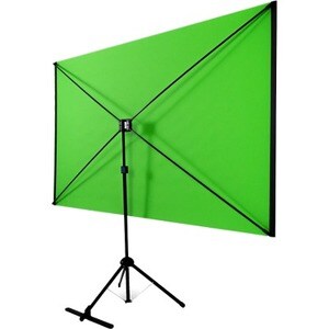 Valera Screens Creator 70 Background - Portable - 63" (1600.20 mm) Width - Green - Fabric, Polyester