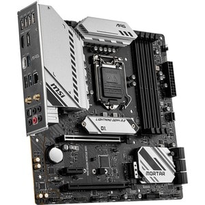 MSI MAG B560M MORTAR WIFI Desktop Motherboard - Intel Chipset - Socket LGA-1200 - Intel Optane Memory Ready - Micro ATX - 