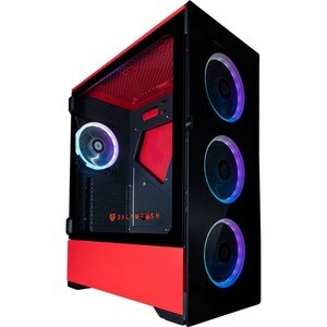 Carcasa para computdora Balamrush Thinos - Torre - Negro - Metálico, Vidrio templado - 5 x Compartimiento(s) - 4 x 120mm x