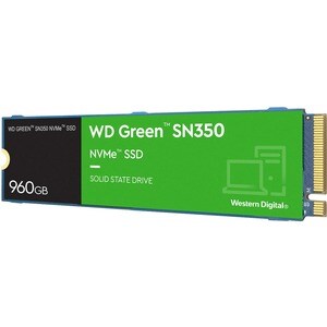 Western Digital Green SN350 WDS960G2G0C 960 GB Solid State Drive - M.2 2280 Internal - PCI Express NVMe (PCI Express NVMe 