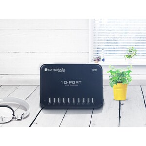 Adaptador CA Compulocks - USB - Para Dispositivo móvil, iPad, Tablet PC, Consola de juegos portátil - 5V DC/2.40A Salida