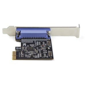 1-Port Parallel PCIe Card - PCI Express to Parallel DB25 Adapter Card - Desktop Expansion LPT Controller for Printers, Sca