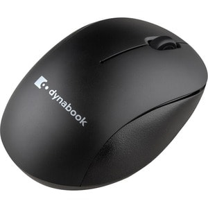 Dynabook/Toshiba SILENT T120 Mouse - Bluetooth - Blue LED - Matte Black - Wireless - 1800 dpi