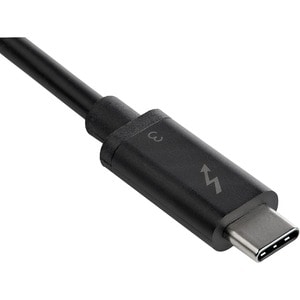 Thunderbolt 3 Mini Dock - Portable Dual Monitor w/HDMI 4K 60Hz - 2X USB-A Hub (3.2/2.0), GbE - 28cm Cable - TB3 Multiport 