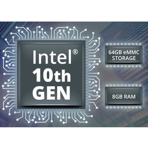Viewsonic NMP760 Chromebox - Intel Celeron 5205U Dual-core (2 Core) 1.90 GHz - 8 GB RAM DDR4 SDRAM - 64 GB Flash Memory Ca