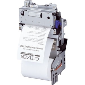 Citizen PMU-2300III Desktop Direct Thermal Printer - Two-color - Ticket Print - Serial - With Cutter - 80 mm (3.15") Print