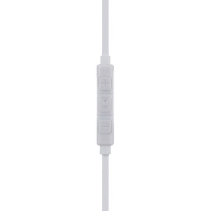 Auricular Bigben Cableado Intrauricular Estéreo - Blanco - Biauricular - Intrauditivo - 32 Ohm - 30 Hz a 16 kHz - 120 cm C