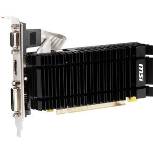 MSI NVIDIA GeForce GT 730 Graphic Card - Low-profile - 902 MHz Boost Clock - 64 bit Bus Width - PCI Express 2.0 - HDMI
